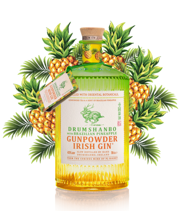 Drumshanbo Gunpowder Irish Gin with Brazilian Pineapple (750ml)